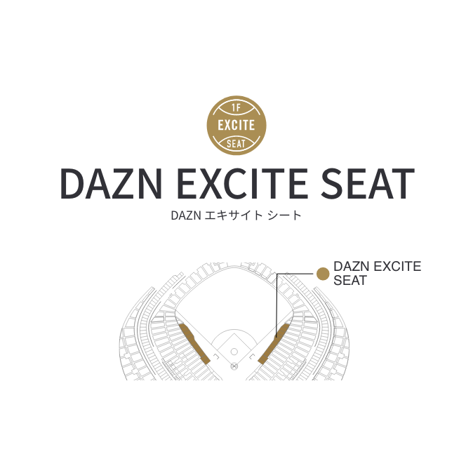 DAZN EXCITE<br>SEAT